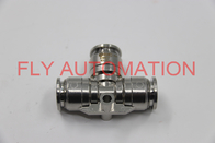 316 Stainless Steel Union T Push To Connect Fittings KQG2T Series KQG2T10-00