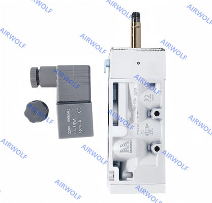 Single Double Coil MVSC-460-4E1 MVSC-460-4E2 1/2 Mindman 5/2 Way 0.2-0.8Mpa Aluminum DC24V AC220V AC110V DC12V Solenoid Valve
