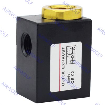 QE-01, QE-02, QE-03, QE-04 Sunrise QE Series Quick Exhaust Valve 1/8", 1/4", 3/8", 1/2"