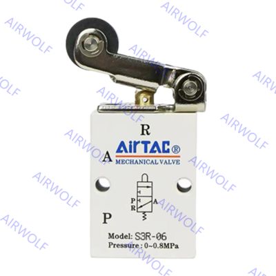3/2 way S3R-M5, S3R-06, S3R-08 AIRTAC S3 Series Control Valve M5 1/8" 1/4"