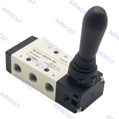AIRTAC 4H310-08/10, 4H330C-08/10, 4H330E-08/10 4H Series 5/2 way, 5/3 way Hand Lever Valve 1/4", 3/8"