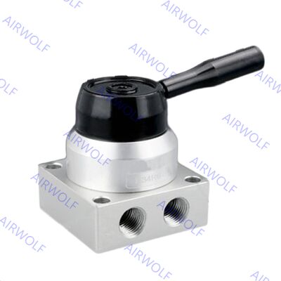 K34R6-8, K34R6-8D, K34R6-8L, K34R6-8DD Sunrise Nielsen HV Series 4/3 way Hand Rotary Valve 1/4"