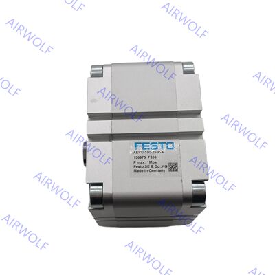 AEVU-100-10-P-A AEVU-100-10-A-P-A,-15,-20,-25 Festo Single-Acting Compact Cylinder