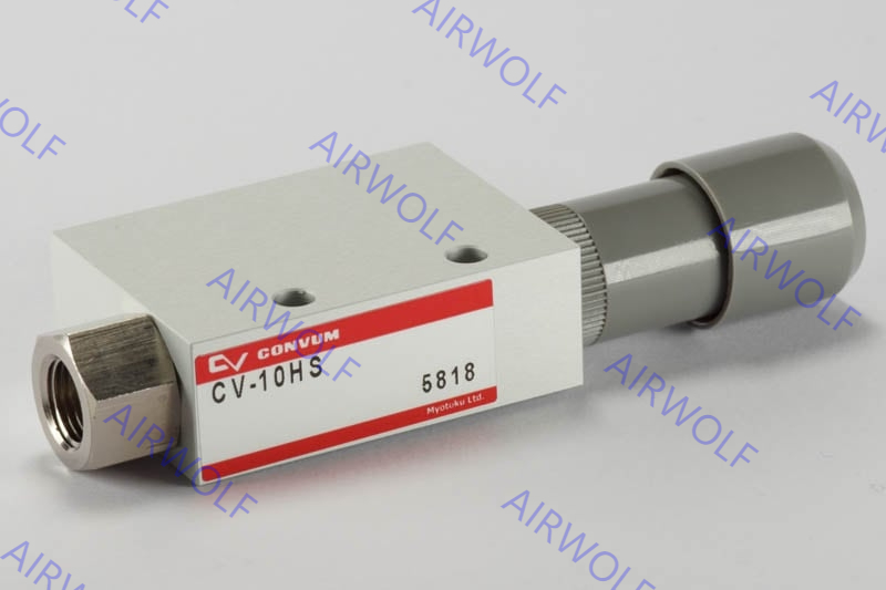 CV-10HS, CV-15HS, CV-20HS CONVUM MYOUTOKU CV Series Vacuum Ejectors