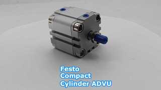 Festo コンパクトシリンダ ADVU
