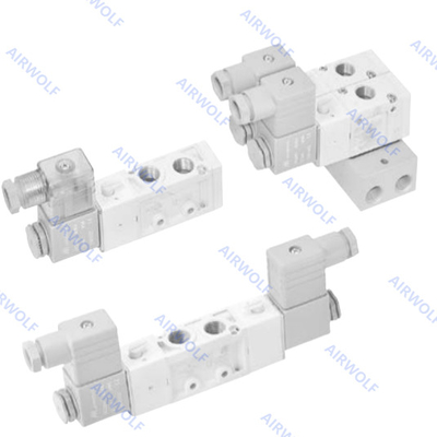 Mindman 5/2ウェイ 3/2ウェイ アルミニウム DC24V AC220V AC110V DC12V MVSC-220-4E1 MVSC-220-4E2 MVSC-220-4E2-DC24-L