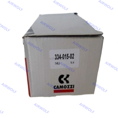 Camozzi 3/2 5/2ウェイソレノイドバルブ 1/8 1/4ポート 24V DC 230V AC 334-015-02 344-015-02 358-015-02 354-015-02 334-015-02-G77 334-015-02-G7J 334-015-02-G7K 334-015-02-G73 334-015-02-G72 344-015-02-G77